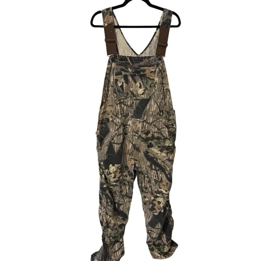 Commander Camo Hunting Bib Overalls Size 42 Regular Mossy Oak Style Camouflage